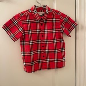 Burberry baby button down